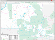 Rio Arriba Wall Map Premium Style